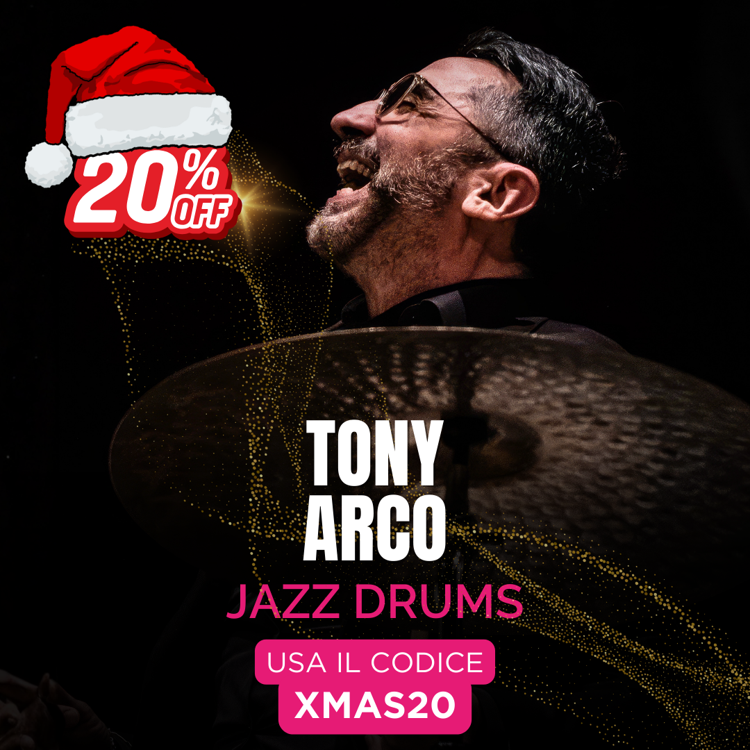 L'EVOLUZIONE DELLA BATTERIA NEL JAZZ - Tony Arco