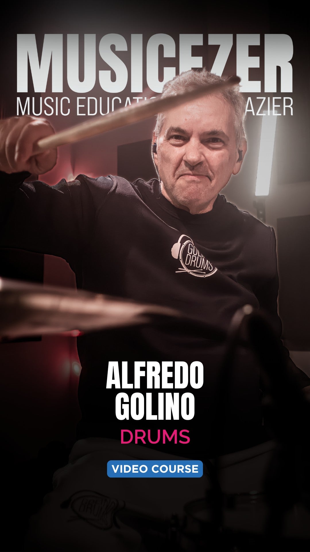 DRUMMING INSIDE MUSIC - Alfredo Golino