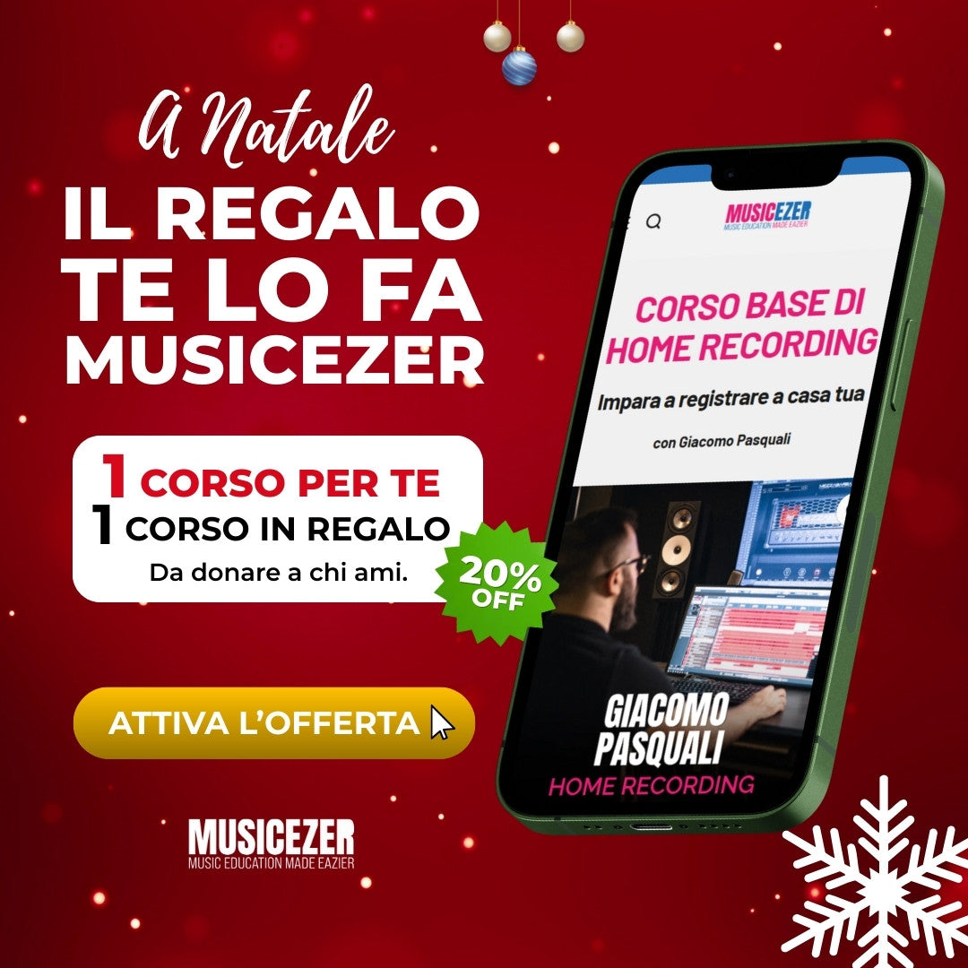 BASIC HOME RECORDING COURSE - Giacomo Pasquali