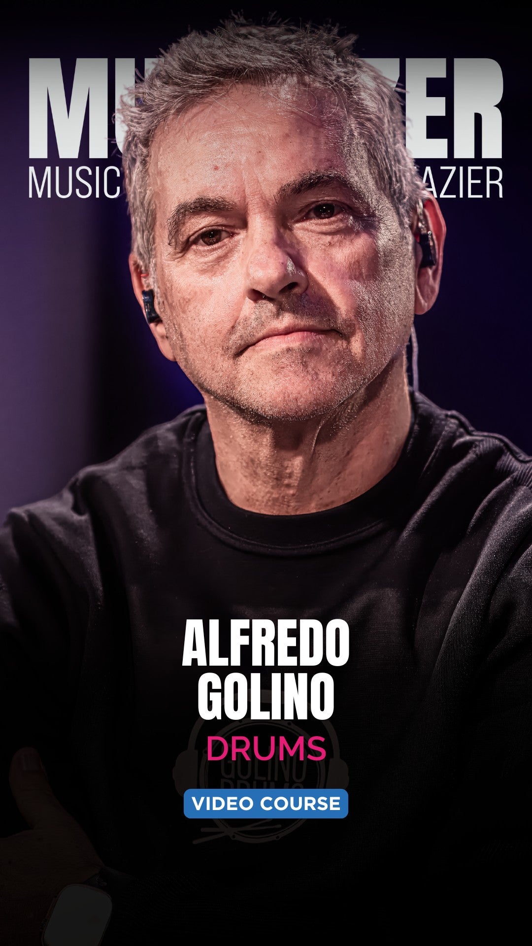 DRUMMING INSIDE MUSIC - Alfredo Golino