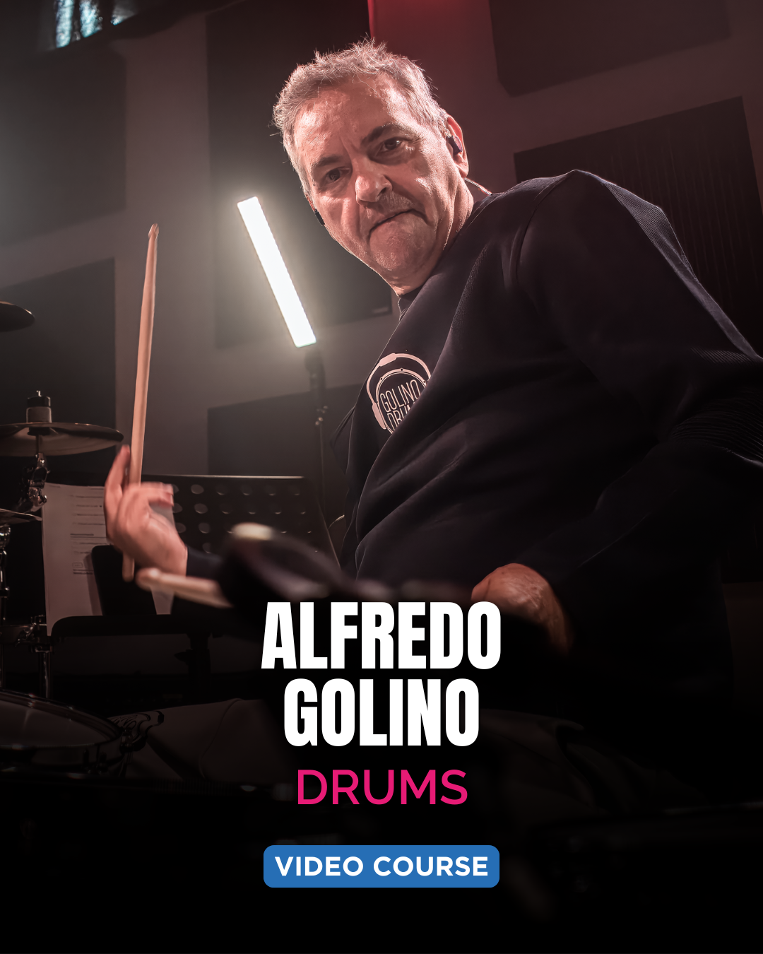 DRUMMING INSIDE MUSIC - Alfredo Golino