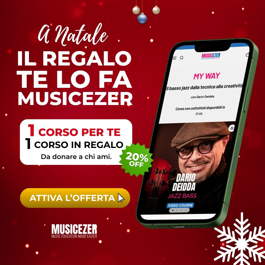 MY WAY, IL BASSO JAZZ DALLA TECNICA ALLA CREATIVITÀ - Dario Deidda