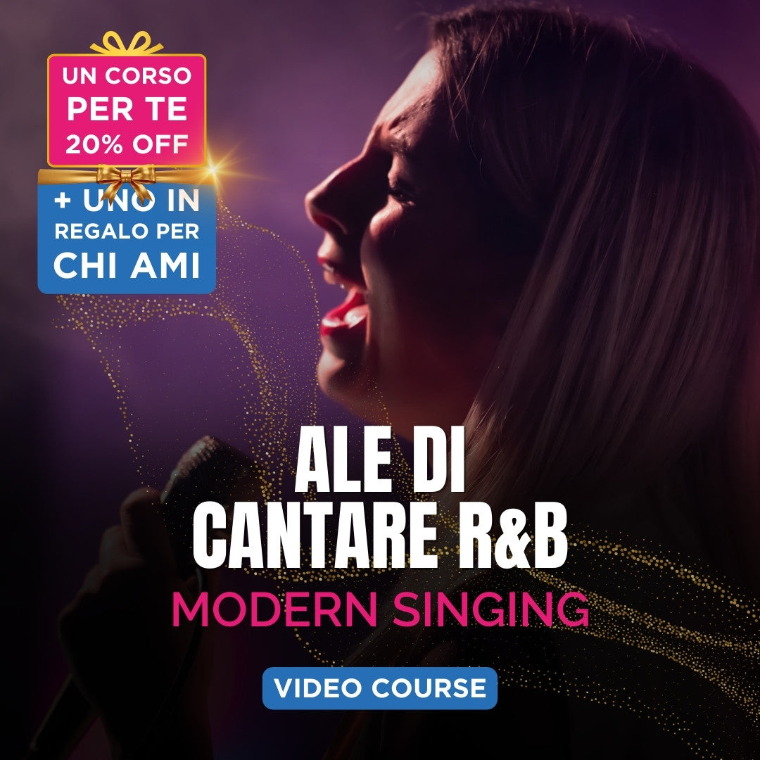 IMPARA A CANTARE CON LA TUA VERA VOCE - Ale di Cantare R&B