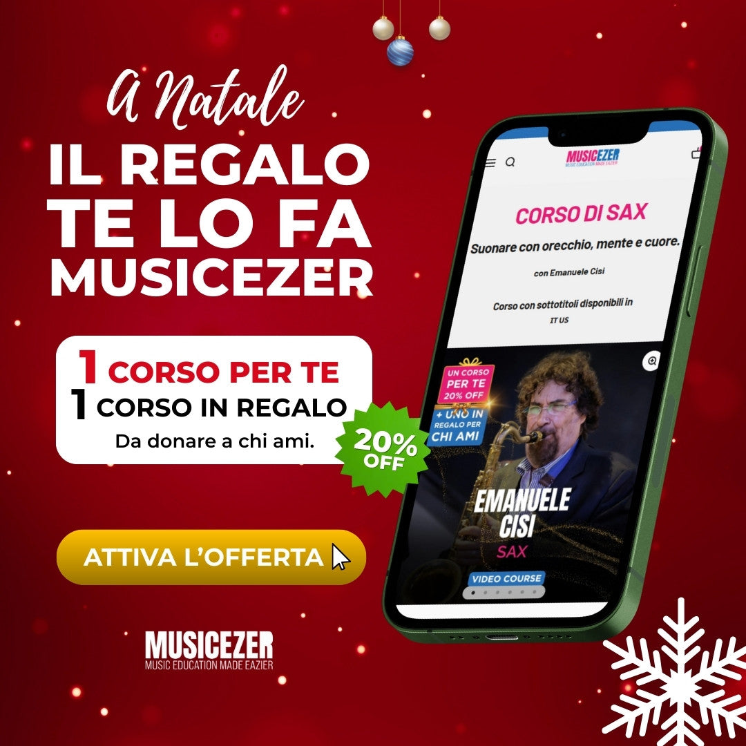 SAXOPHONE COURSE: PLAYING WITH EAR, MIND AND HEART – Emanuele Cisi