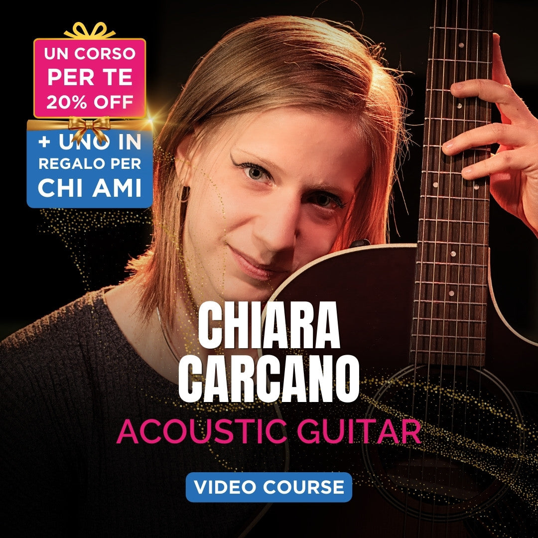 IMPARA LA CHITARRA CON CHIARA - Chiara Carcano