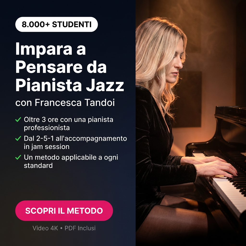 PIANO JAZZ - OLTRE IL REAL BOOK - Francesca Tandoi