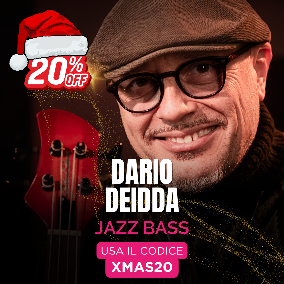 MY WAY, IL BASSO JAZZ DALLA TECNICA ALLA CREATIVITÀ - Dario Deidda