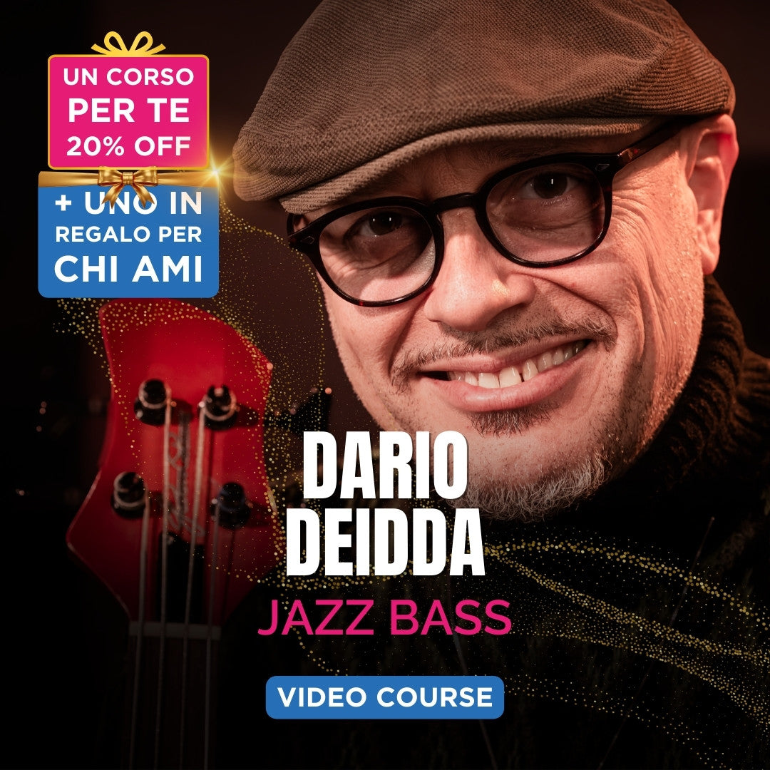 MY WAY, IL BASSO JAZZ DALLA TECNICA ALLA CREATIVITÀ - Dario Deidda