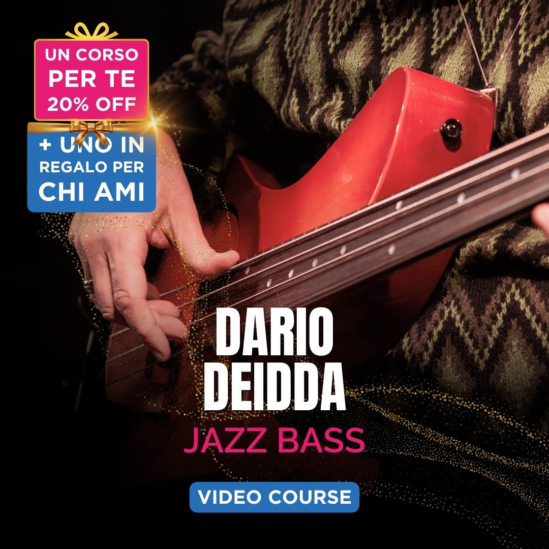 MY WAY, IL BASSO JAZZ DALLA TECNICA ALLA CREATIVITÀ - Dario Deidda