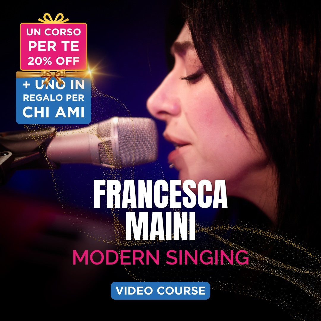 CORSO DI CANTO DA ZERO - Francesca Maini