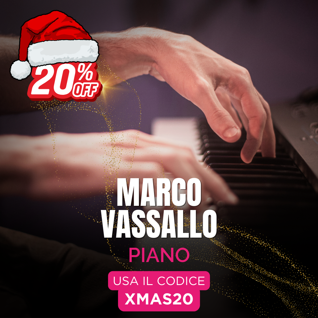 PREMI I TASTI GIUSTI - CORSO DI PIANO DA ZERO - Marco Vassallo