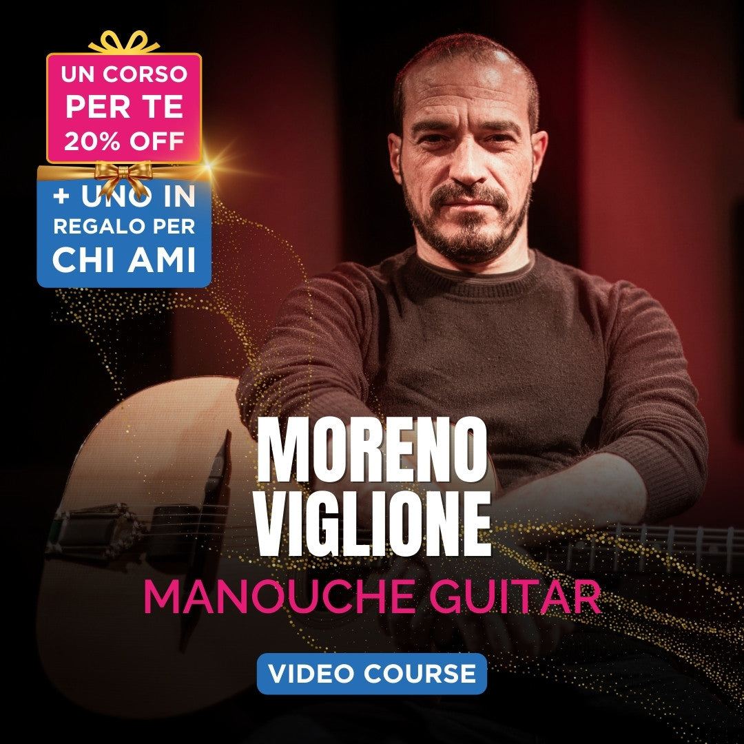 GYPSY JAZZ GUITAR IN THE STYLE OF DJANGO REINHARDT – Moreno Viglione