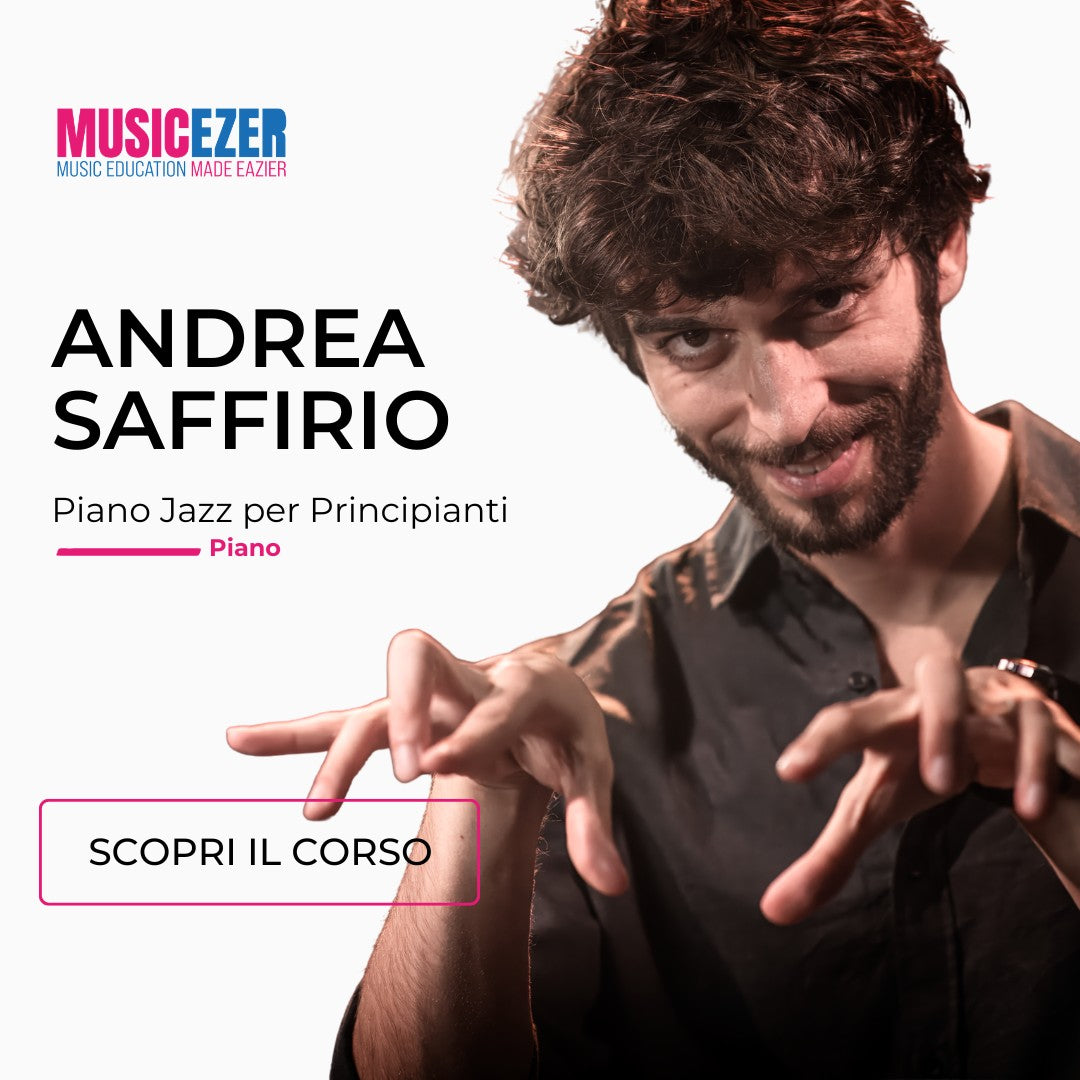 JAZZ PIANO FOR BEGINNERS - Andrea Saffirio