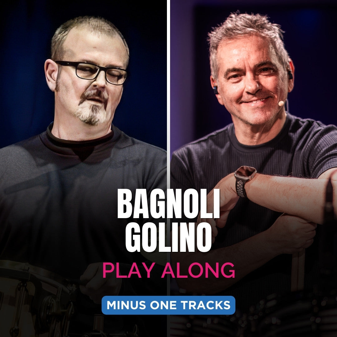Bagnoli & Golino Play Along "Brushes or not to Brushes" - Italian Drummers