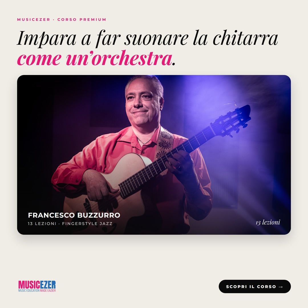 Mastering Fingerstyle Jazz and the Art of Playing Solo – with Francesco Buzzurro