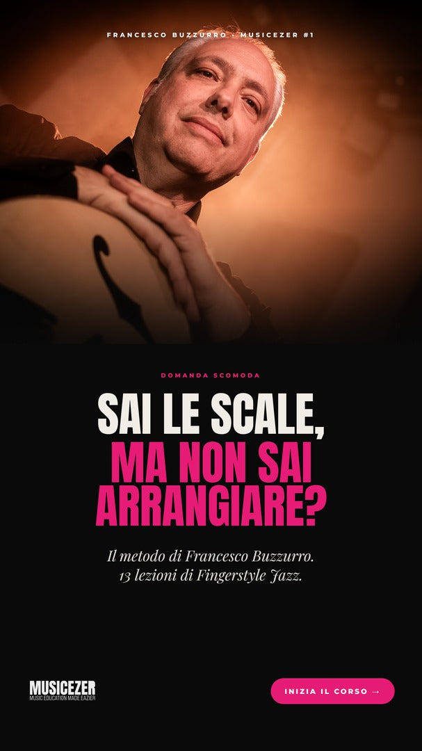 Mastering Fingerstyle Jazz and the Art of Playing Solo – with Francesco Buzzurro