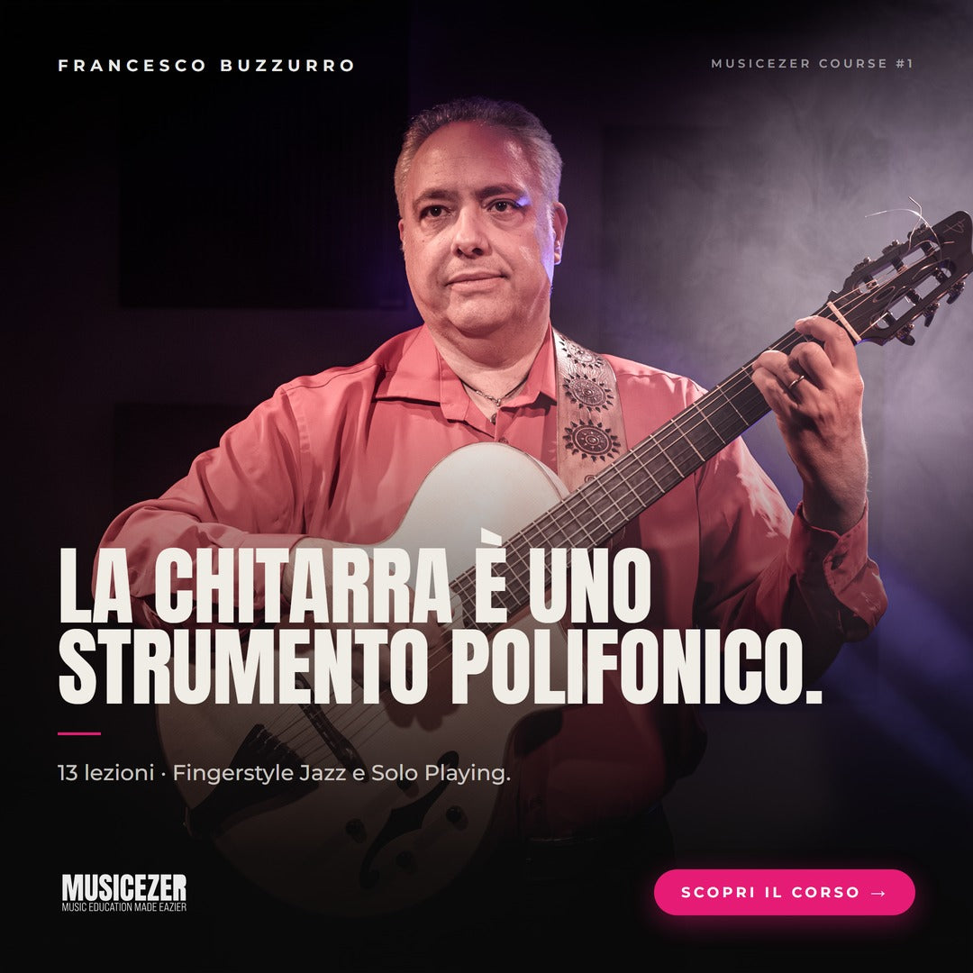 Mastering Fingerstyle Jazz and the Art of Playing Solo – with Francesco Buzzurro