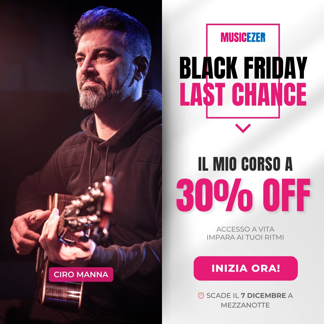 LA CHITARRA ACUSTICA NEL POP - Ciro Manna