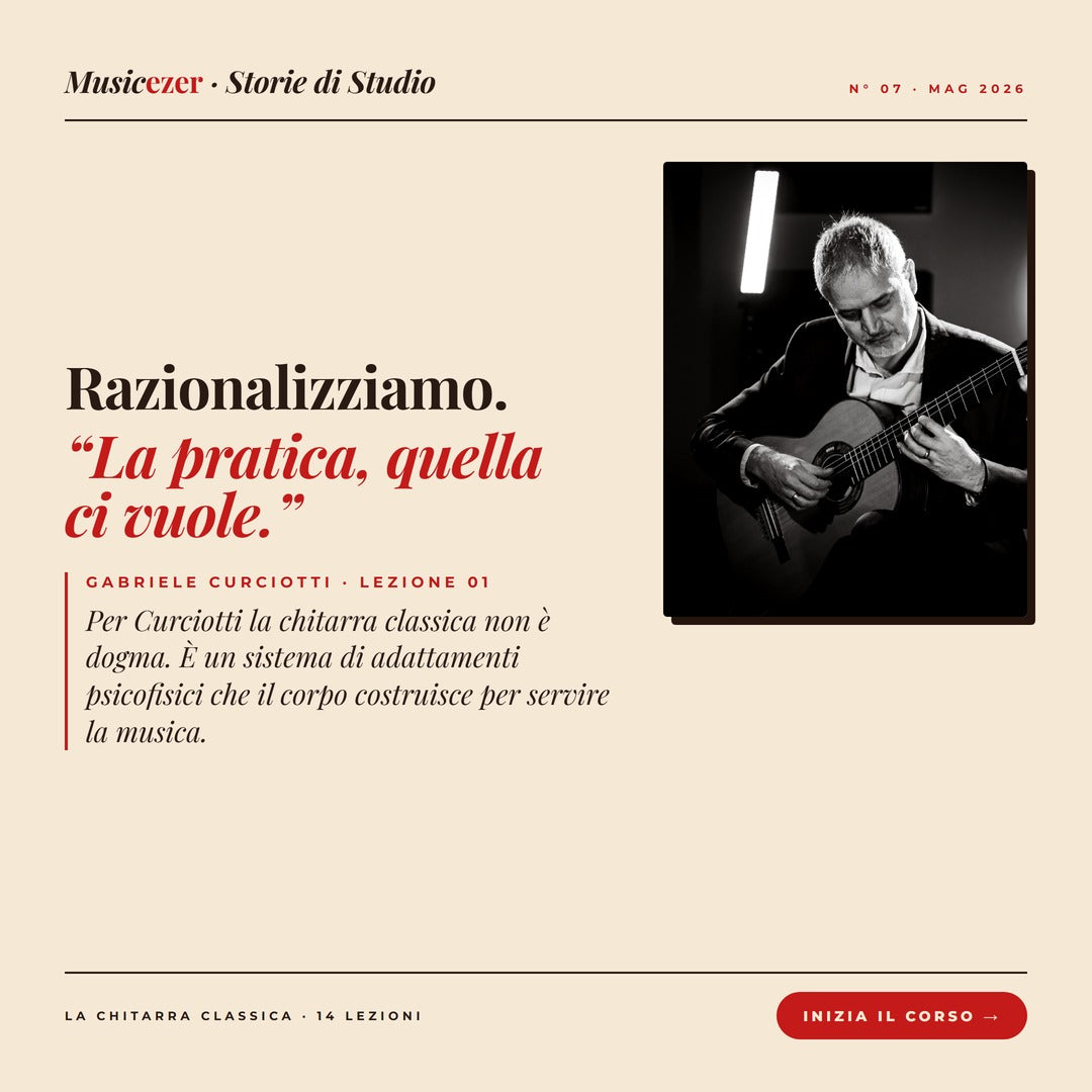 THE CLASSICAL GUITAR THEY NEVER TAUGHT YOU - Gabriele Curciotti