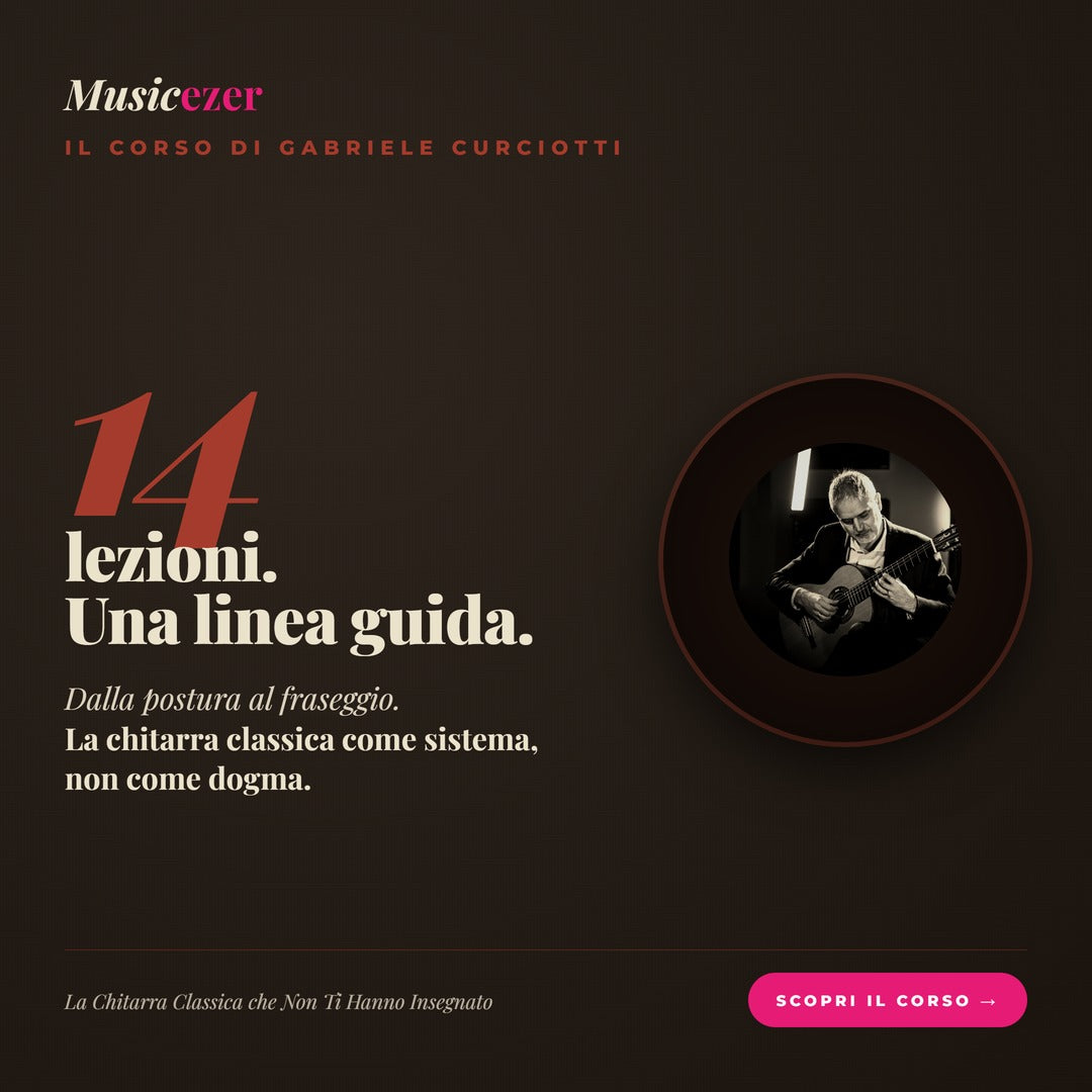THE CLASSICAL GUITAR THEY NEVER TAUGHT YOU - Gabriele Curciotti
