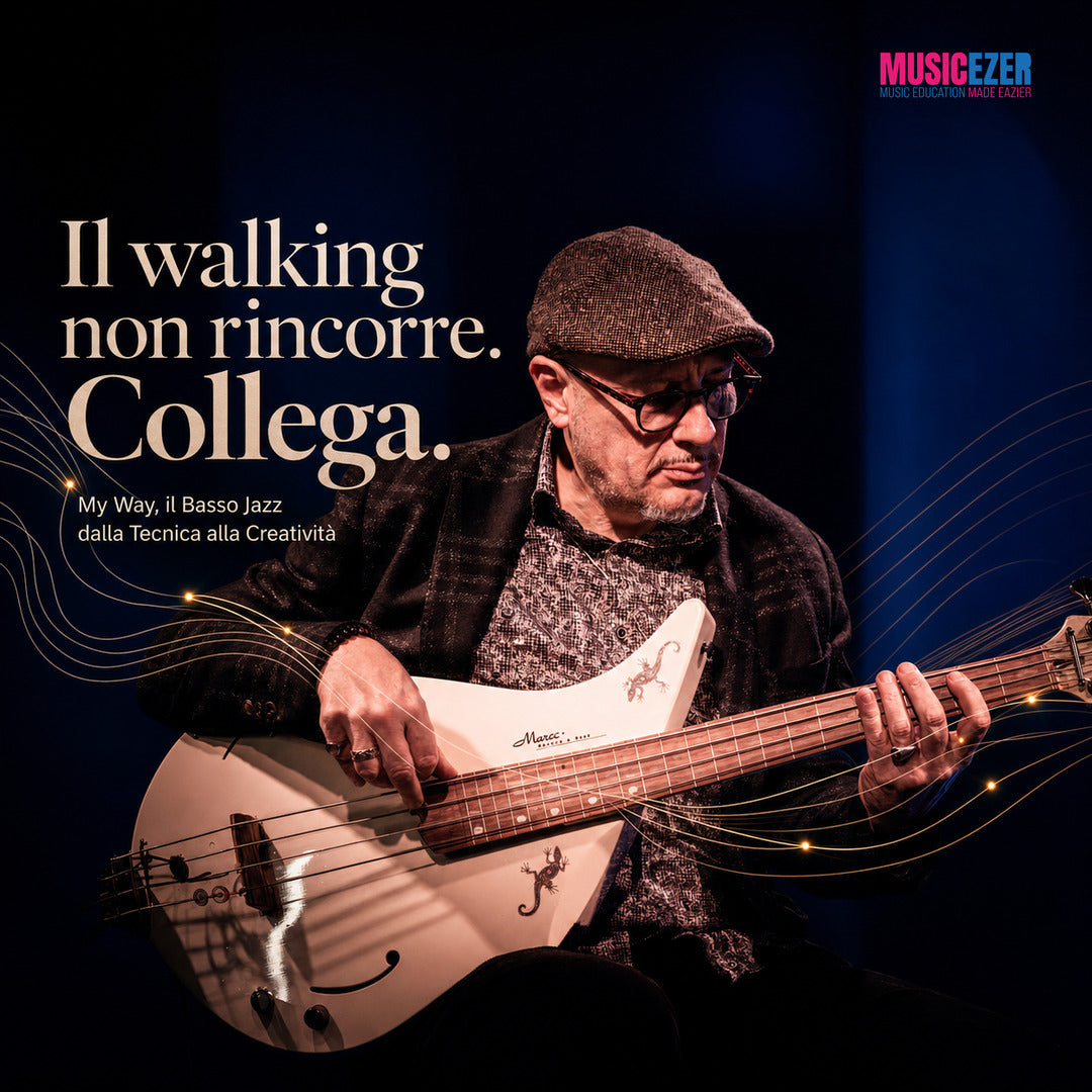 MY WAY, IL BASSO JAZZ DALLA TECNICA ALLA CREATIVITÀ - Dario Deidda