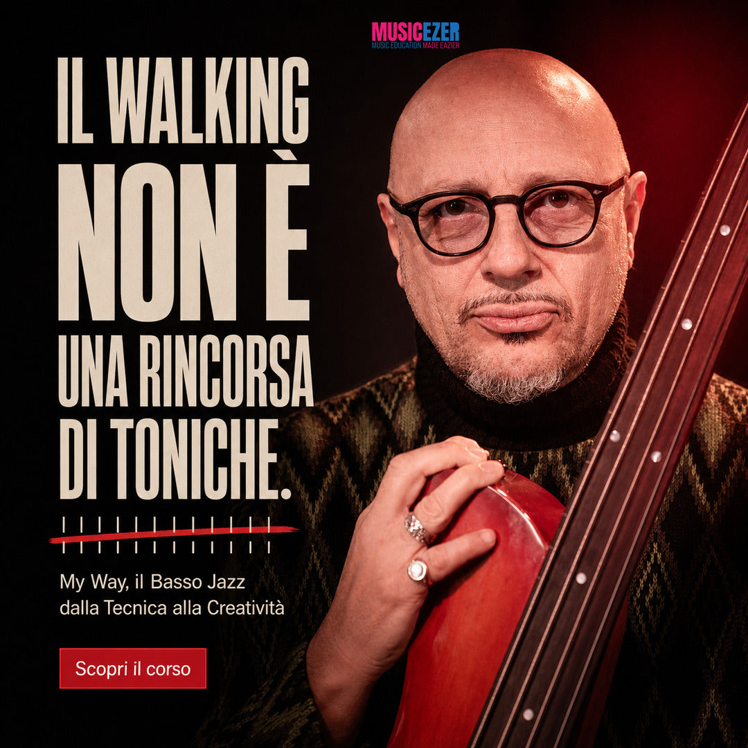 MY WAY, IL BASSO JAZZ DALLA TECNICA ALLA CREATIVITÀ - Dario Deidda