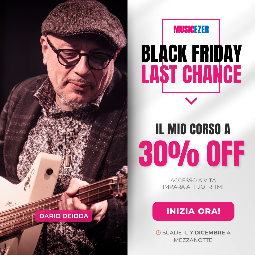 MY WAY, IL BASSO JAZZ DALLA TECNICA ALLA CREATIVITÀ - Dario Deidda