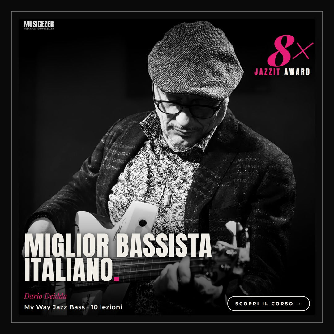 MY WAY, JAZZ BASS FROM TECHNIQUE TO CREATIVITY – Dario Deidda
