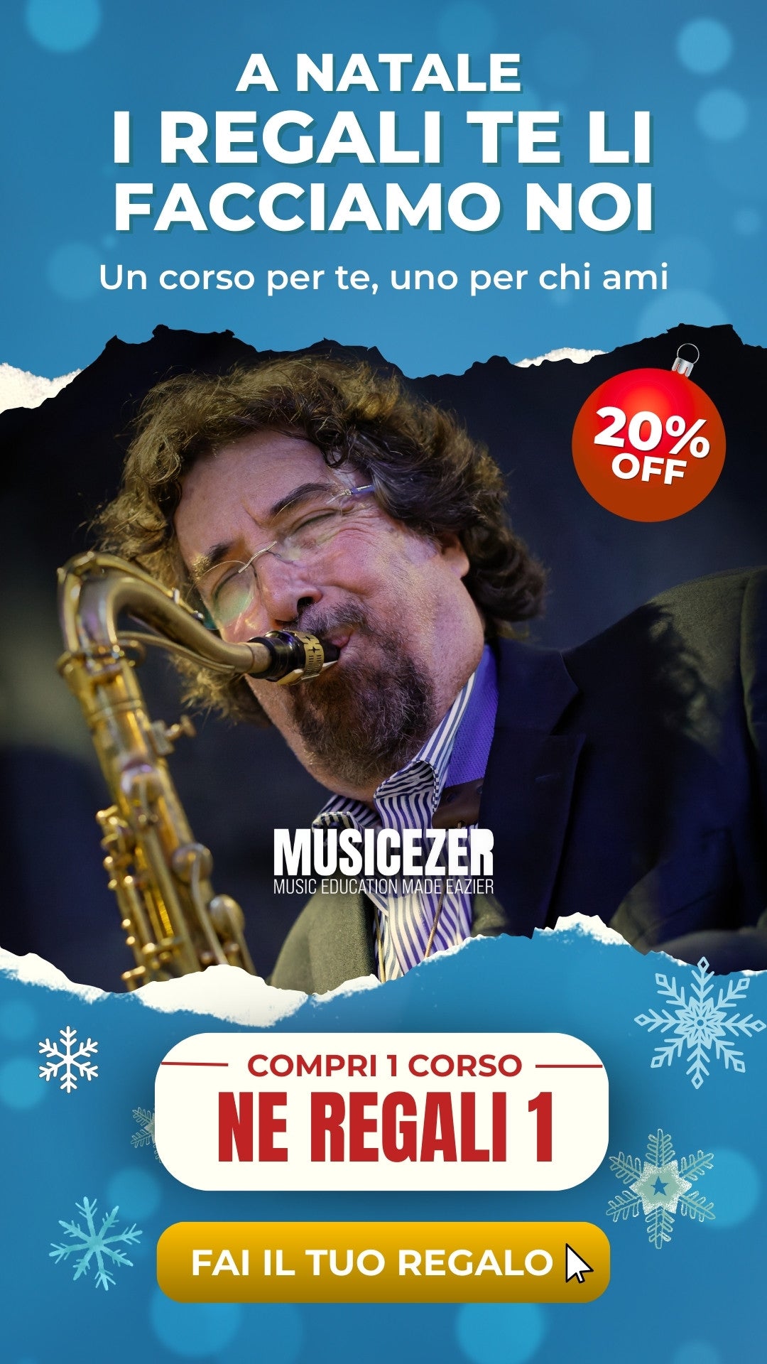 CORSO DI SAX: SUONARE CON ORECCHIO, MENTE E CUORE - Emanuele Cisi