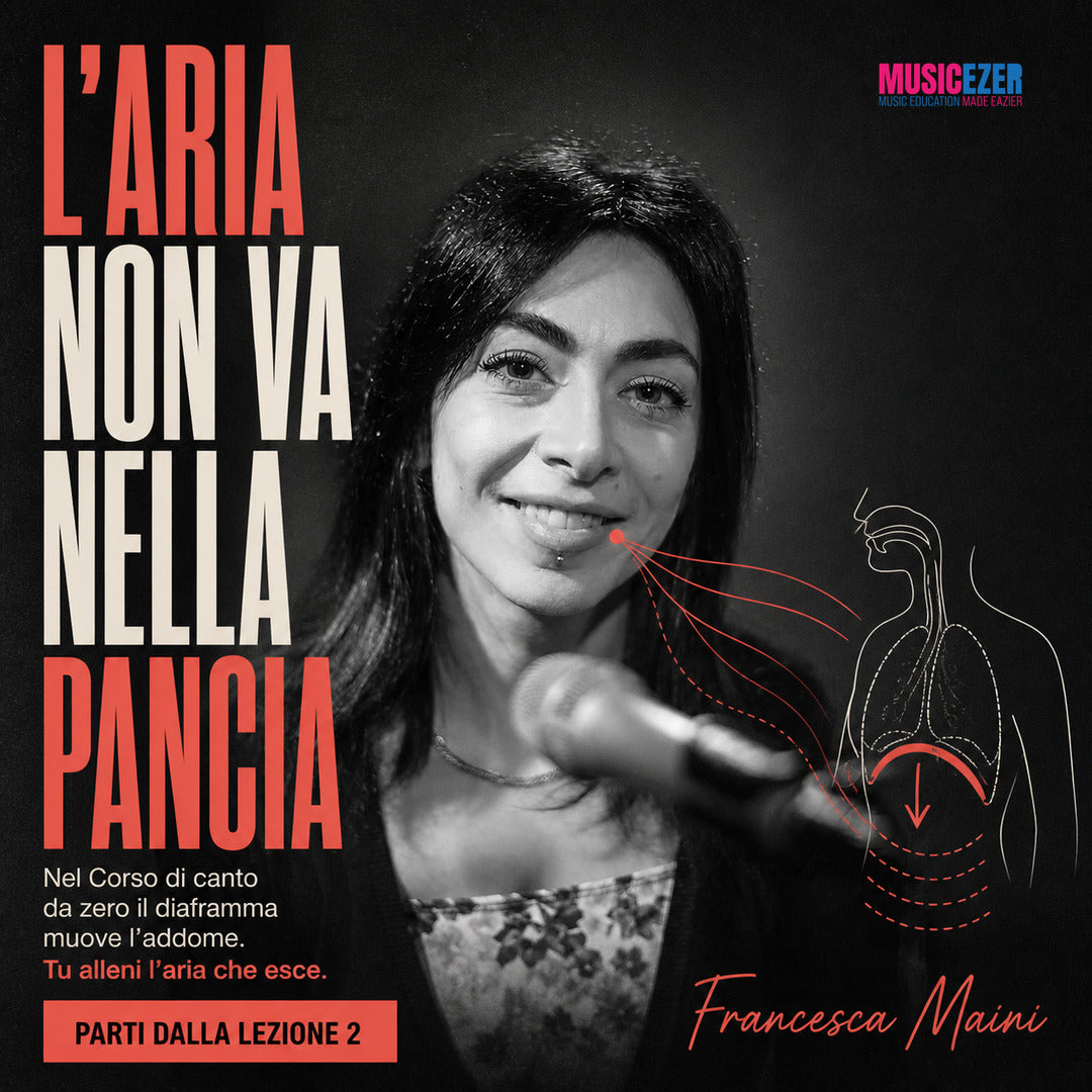 CORSO DI CANTO DA ZERO - Francesca Maini