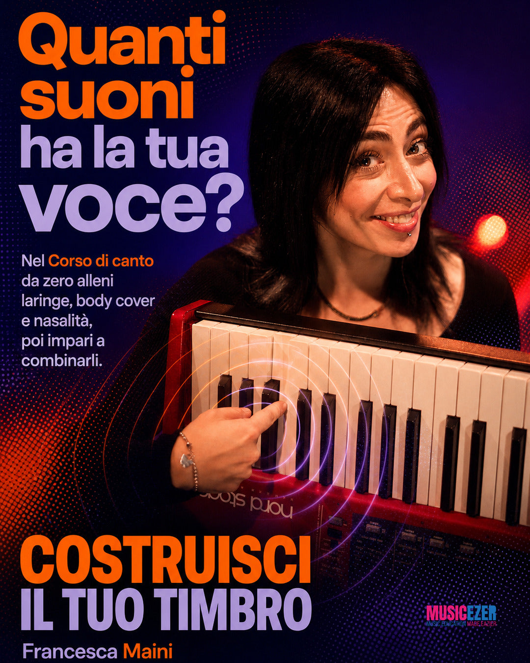 CORSO DI CANTO DA ZERO - Francesca Maini