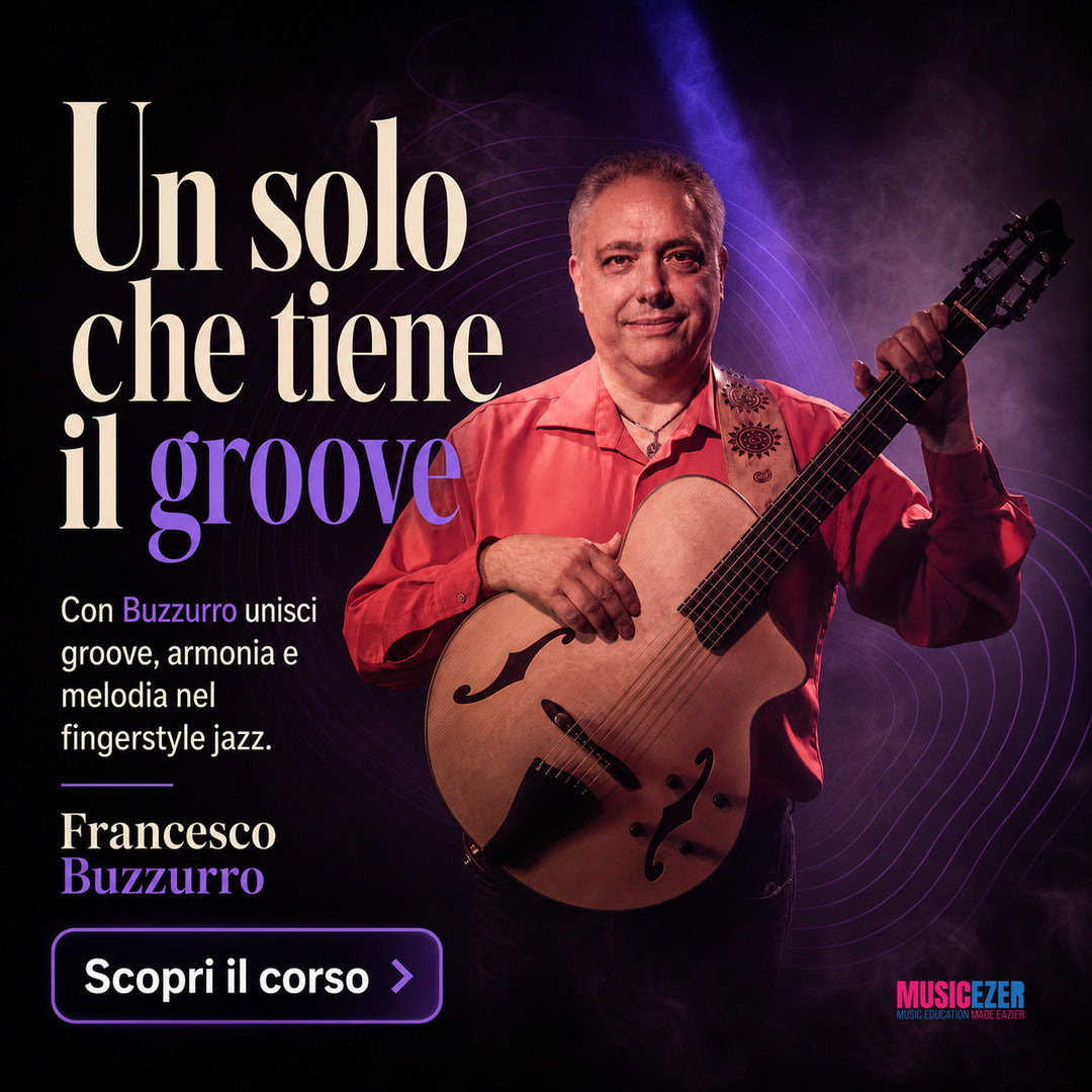 IL FINGERSTYLE JAZZ E L'ARTE DEL SOLO PLAYING - Francesco Buzzurro