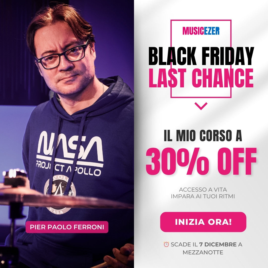 COSTRUISCI UN DRUMMING DA TURNISTA - Pier Paolo Ferroni