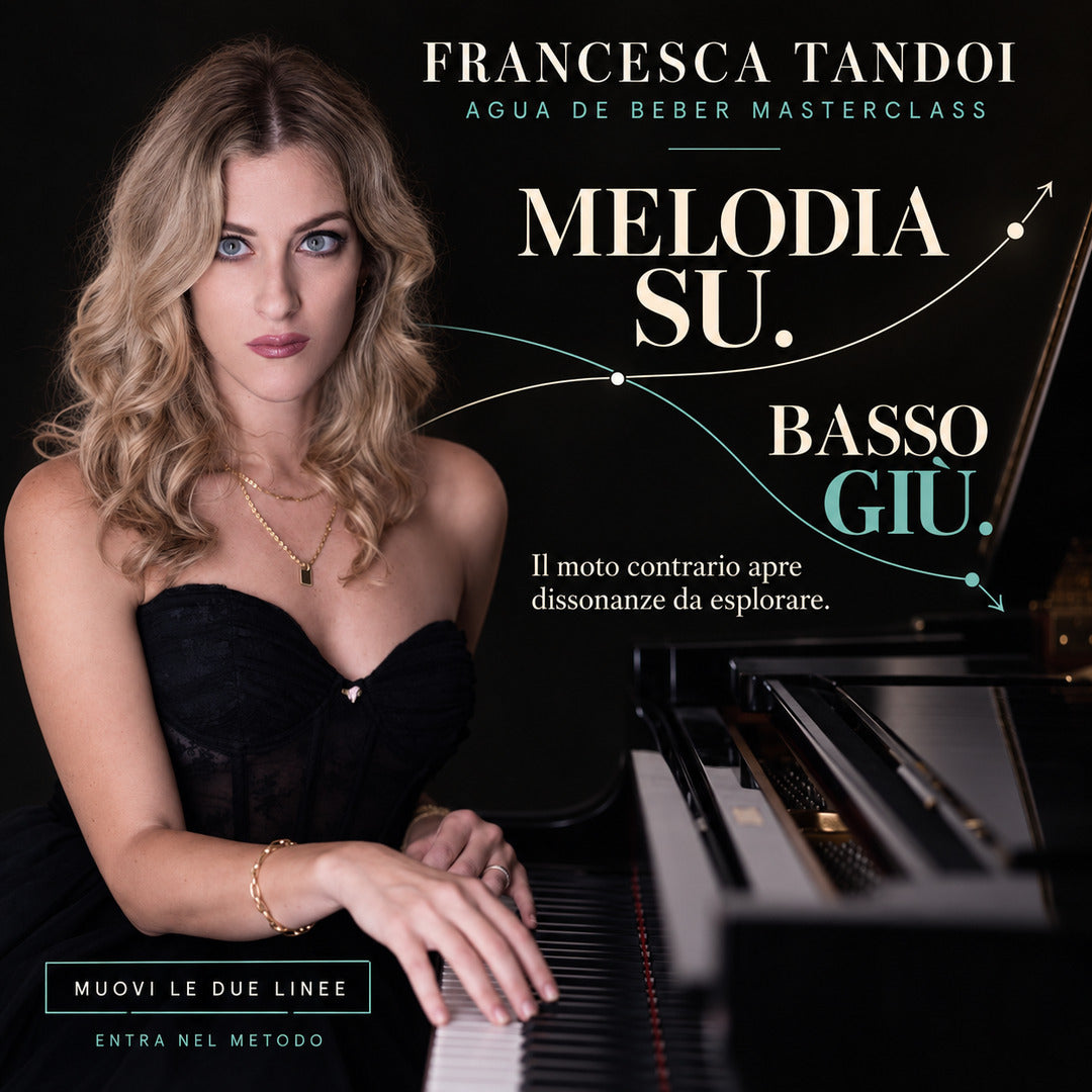 AGUA DE BEBER MASTERCLASS - Francesca Tandoi