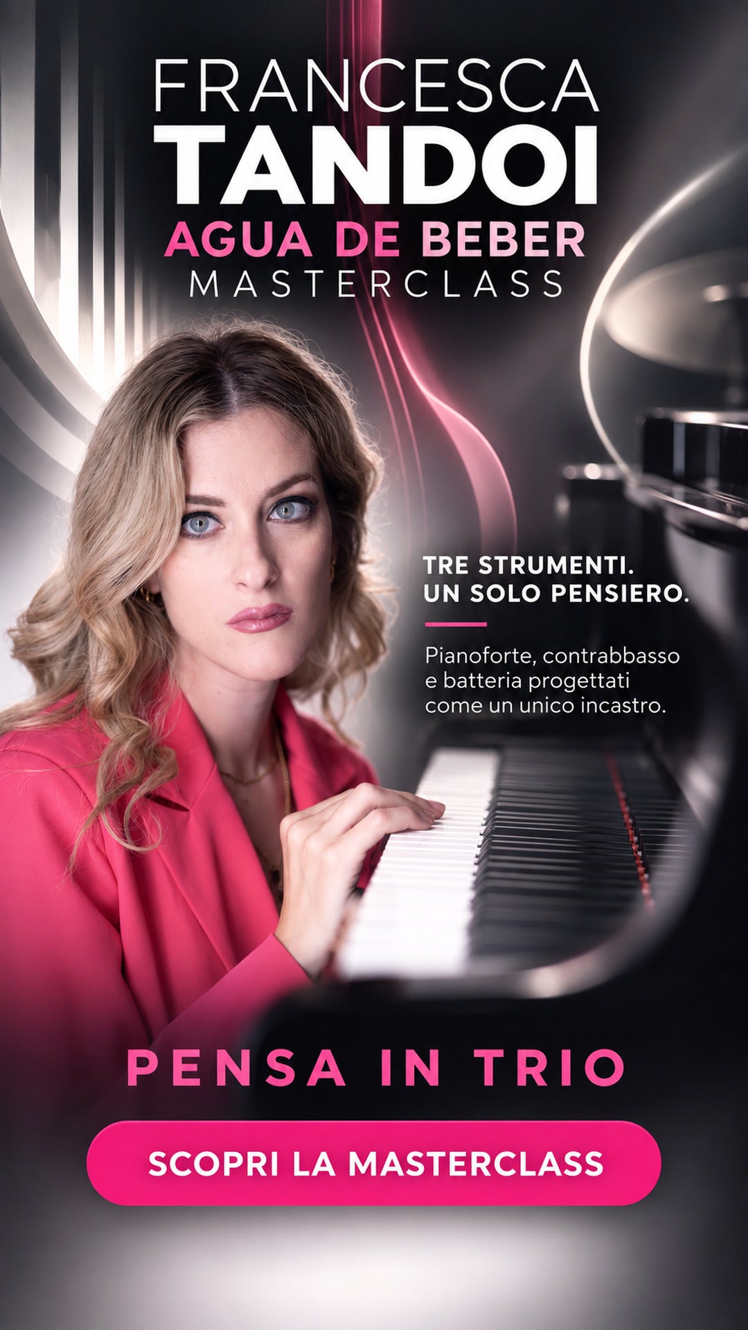 AGUA DE BEBER MASTERCLASS - Francesca Tandoi