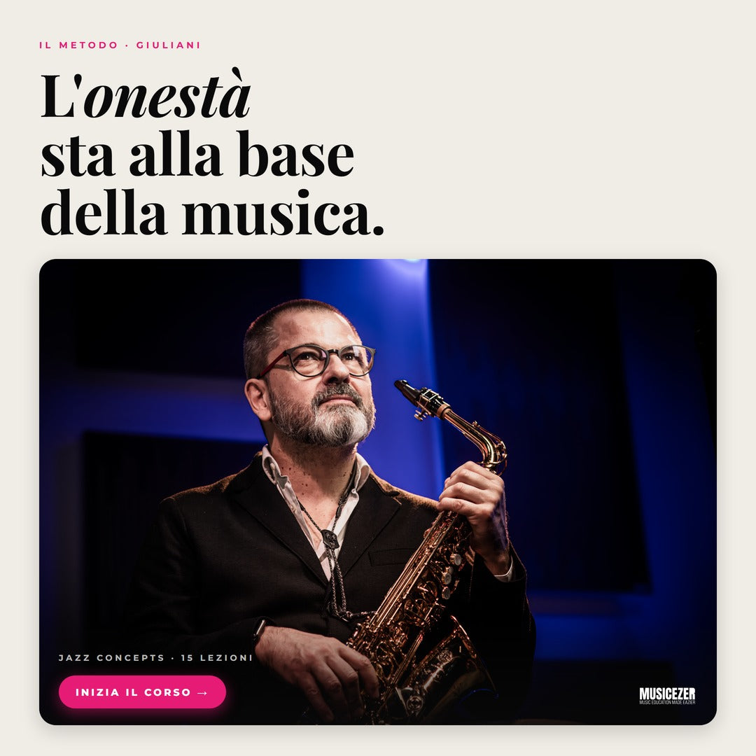 JAZZ CONCEPTS: THEORY, TECHNIQUE AND CREATIVITY IN JAZZ MUSIC – Rosario Giuliani