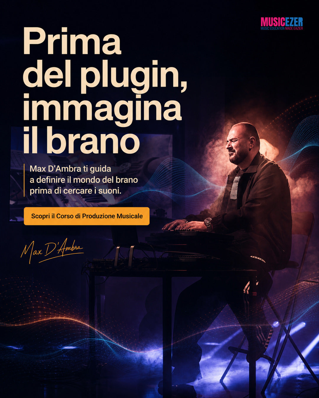 DALL'HOME STUDIO AL DISCO DI PLATINO - Max D'ambra
