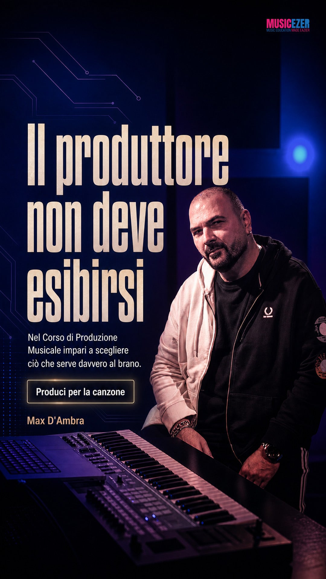 DALL'HOME STUDIO AL DISCO DI PLATINO - Max D'ambra