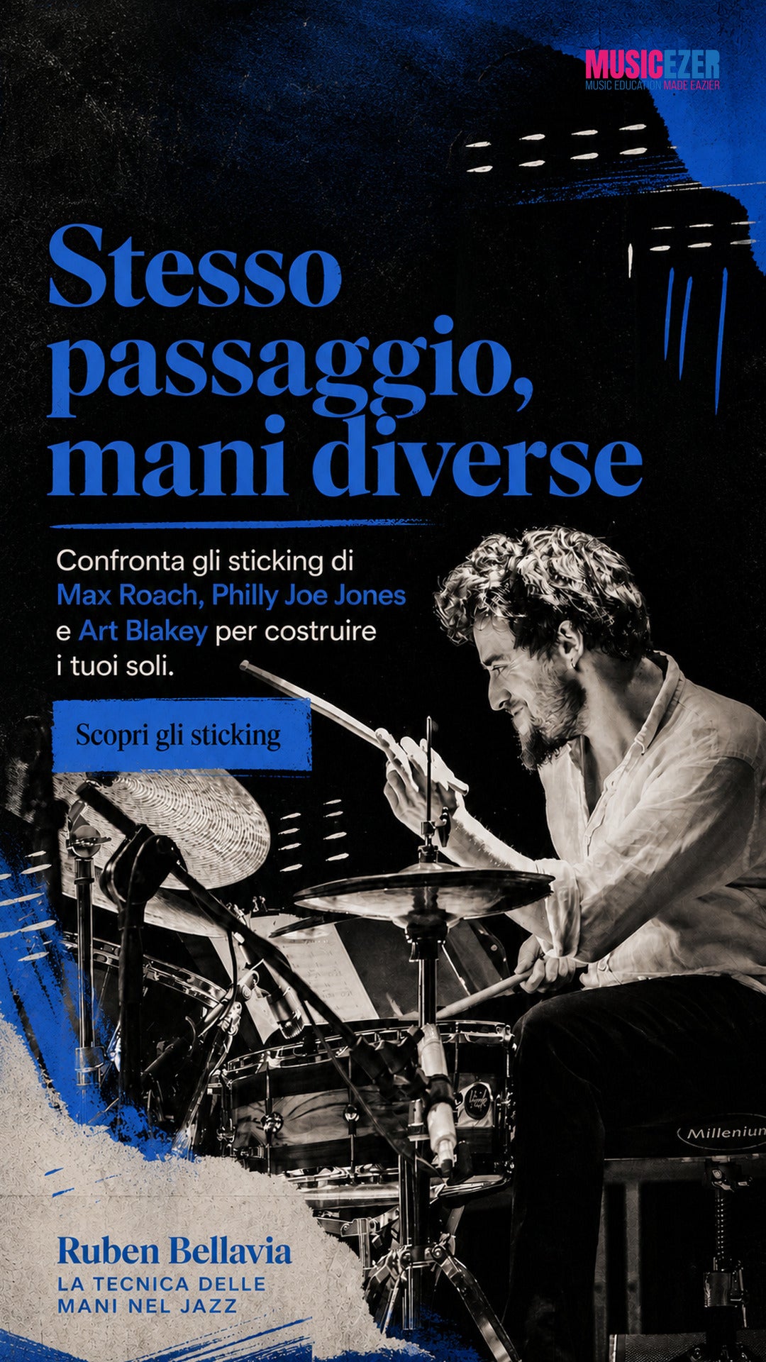 LA TECNICA DELLE MANI NEL JAZZ - Ruben Bellavia