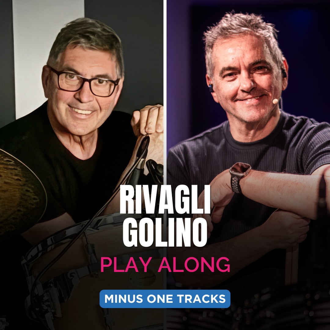 Rivagli & Golino Play Along "Train Late" - Italian Drummers
