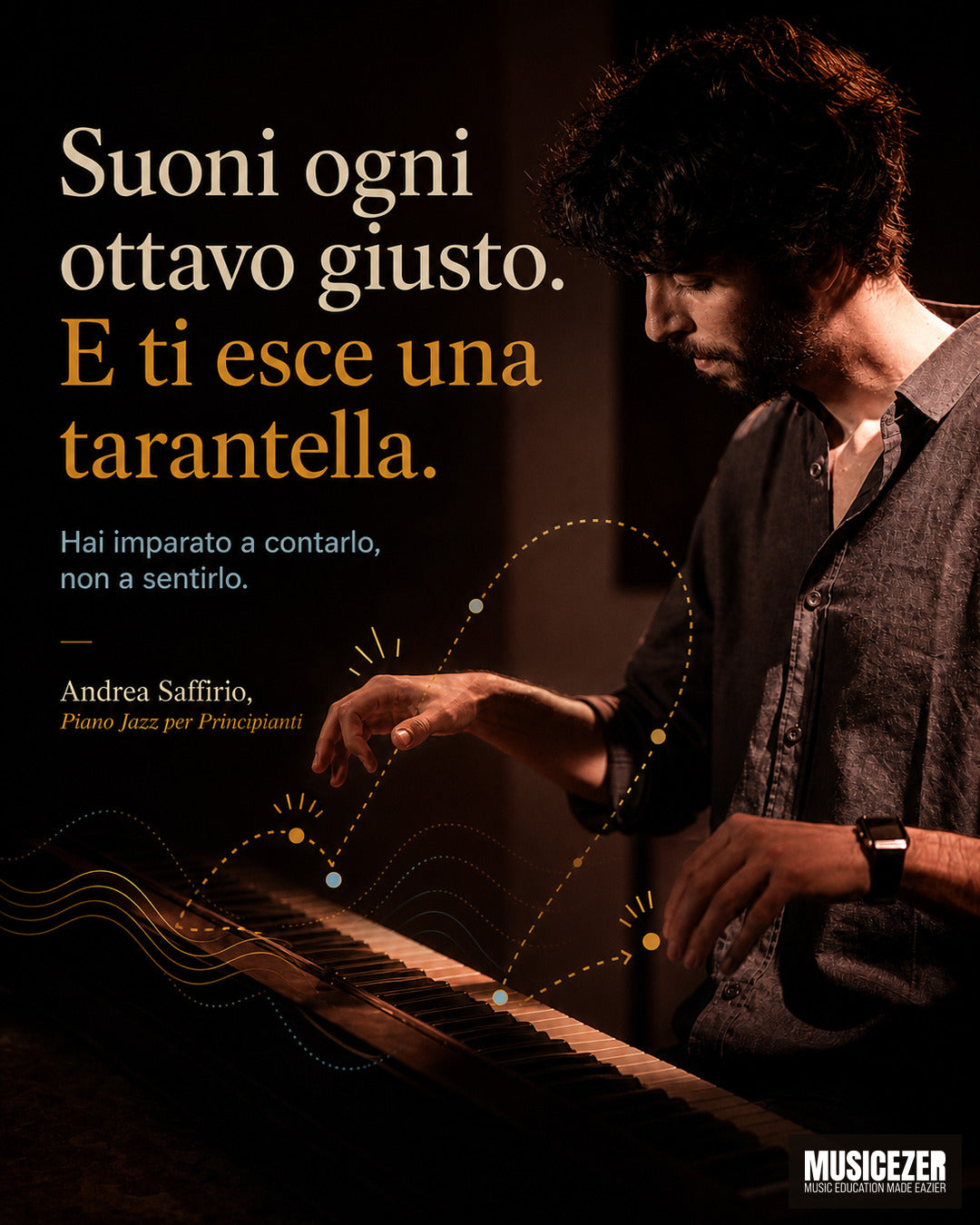PIANO JAZZ PER PRINCIPIANTI - Andrea Saffirio