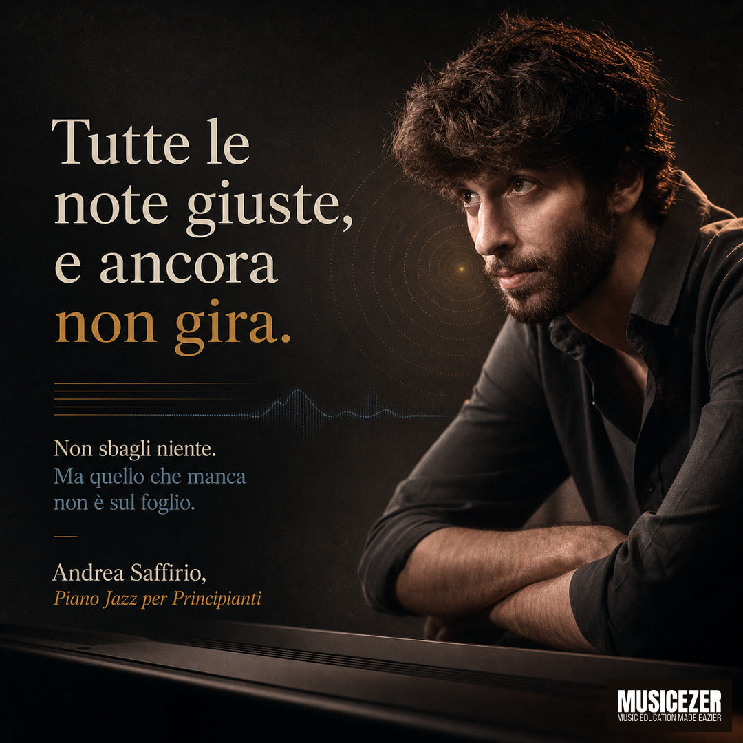 PIANO JAZZ PER PRINCIPIANTI - Andrea Saffirio