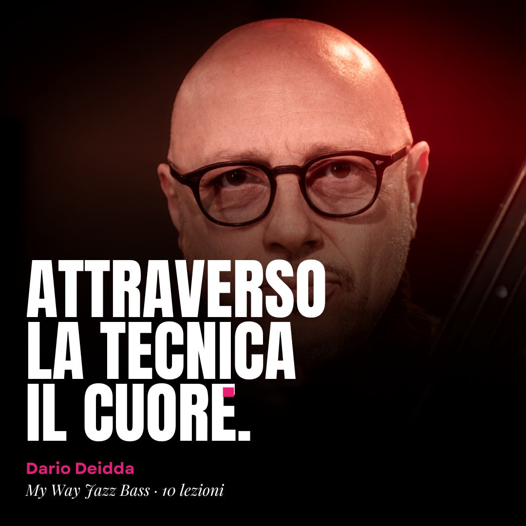 Dario Deidda close-up dettaglio mano destra sulle corde