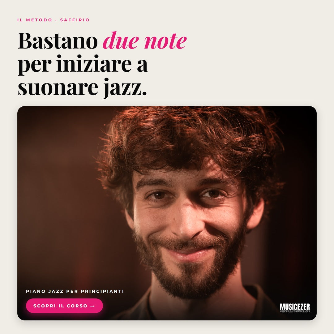 PIANO JAZZ PER PRINCIPIANTI - Andrea Saffirio