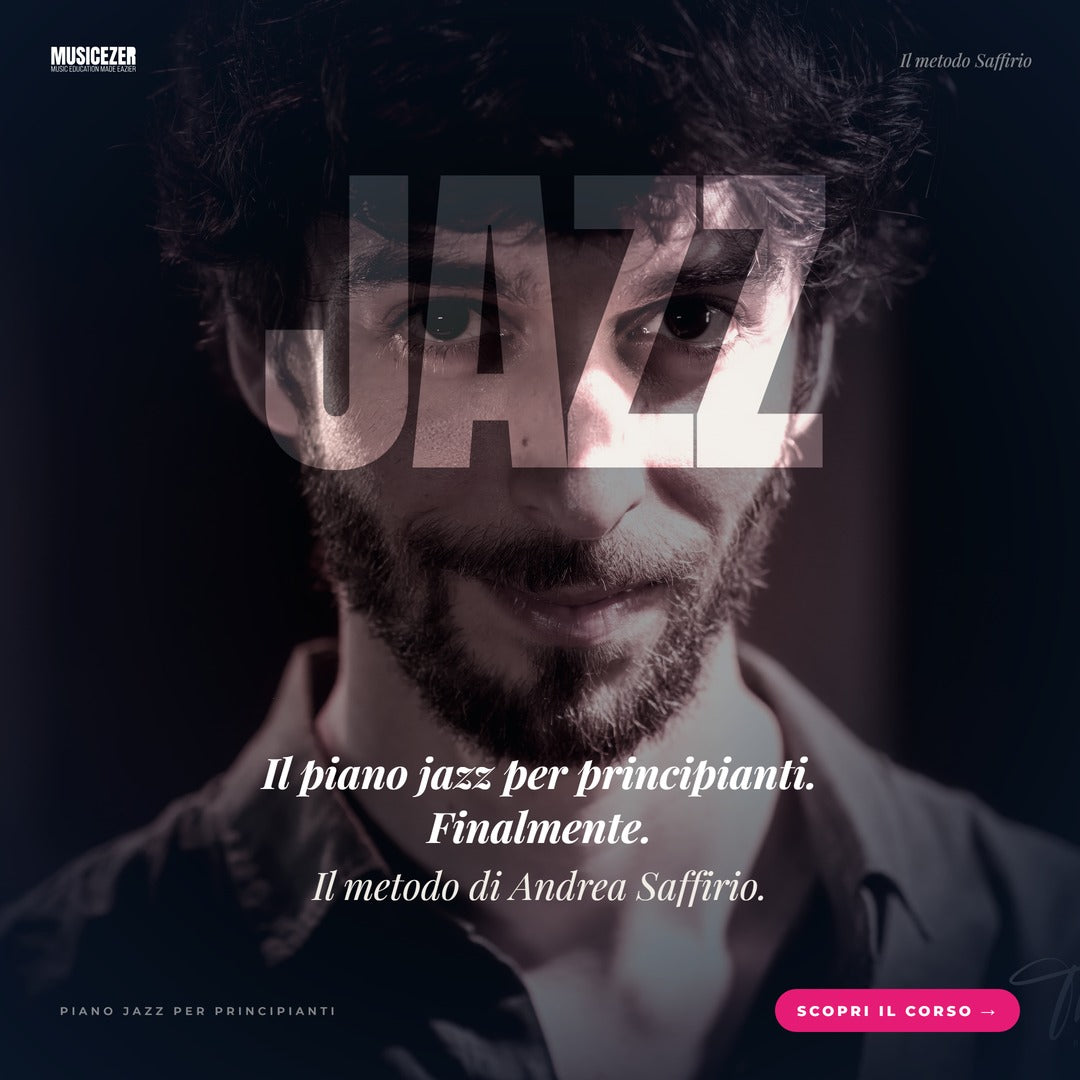 PIANO JAZZ PER PRINCIPIANTI - Andrea Saffirio