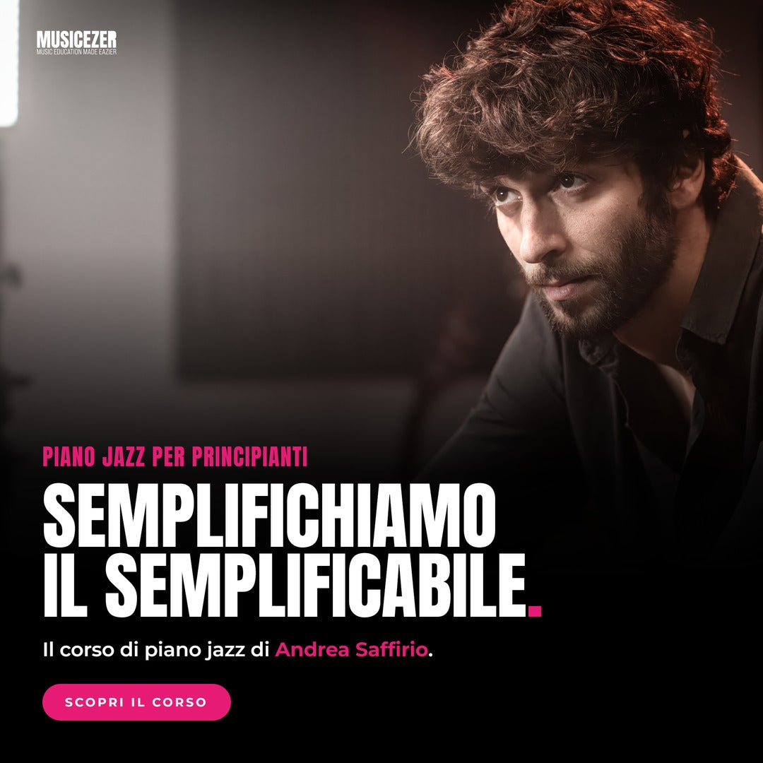 PIANO JAZZ PER PRINCIPIANTI - Andrea Saffirio