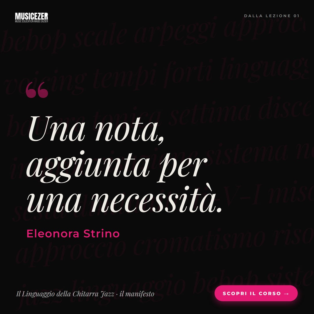 IL LINGUAGGIO DELLA CHITARRA JAZZ - Eleonora Strino