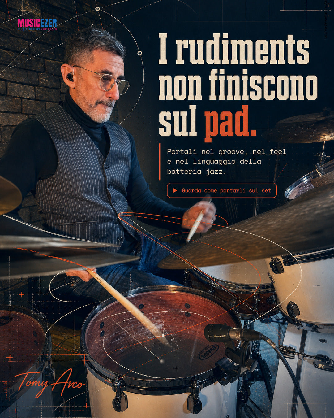 L'EVOLUZIONE DELLA BATTERIA NEL JAZZ - Tony Arco