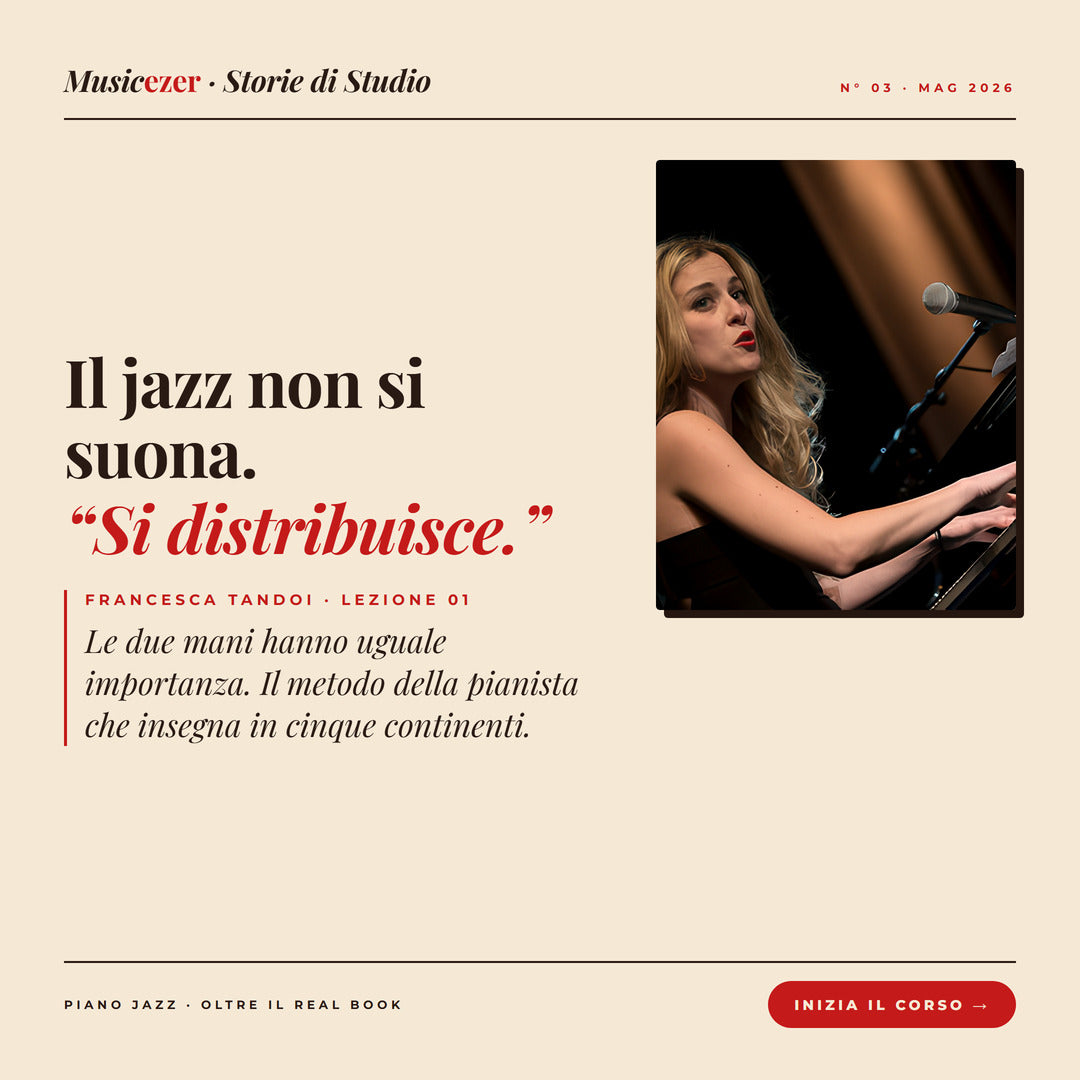JAZZ PIANO - BEYOND THE REAL BOOK with Francesca Tandoi