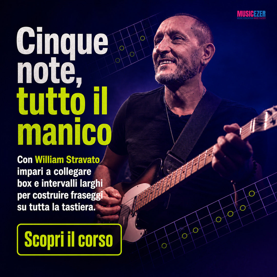 LA PENTATONICA NELLA CHITARRA CONTEMPORANEA - William Stravato